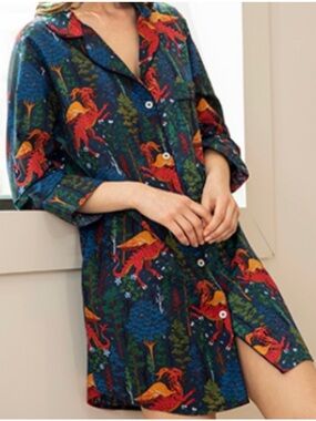 Printfresh Jersey devil sleep shirt